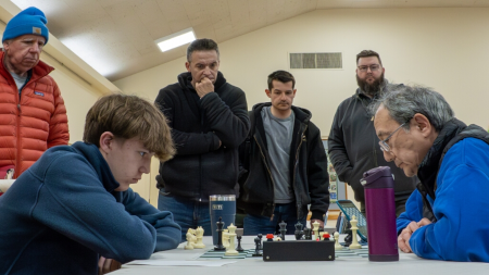 MCC Chess Club players